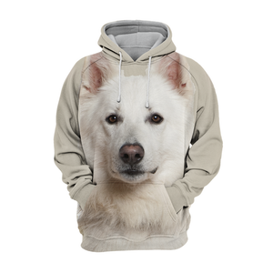 Unisex 3D Graphic Hoodies Animals Dogs Swiss Shepherd Quiet