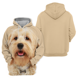 Unisex 3D Graphic Hoodies Animals Dogs Cockapoo Smile