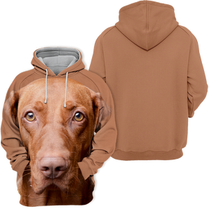 Unisex 3D Graphic Hoodies Animals Dogs Vizsla Hungarian