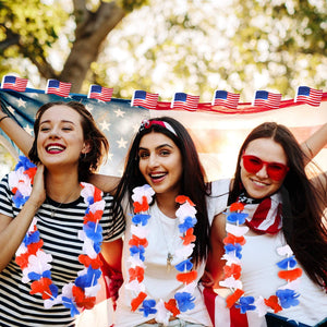 American Flag Lights String-30led/10 feet long