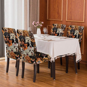 A Bunch Of Dogs 02 Chair Cover/Great Gift Idea For Dog Lovers