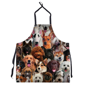 A Bunch Of Dogs Apron/Great Gift Idea For Christmas