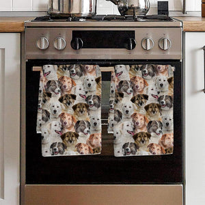 A Bunch Of Aidies Kitchen Towel