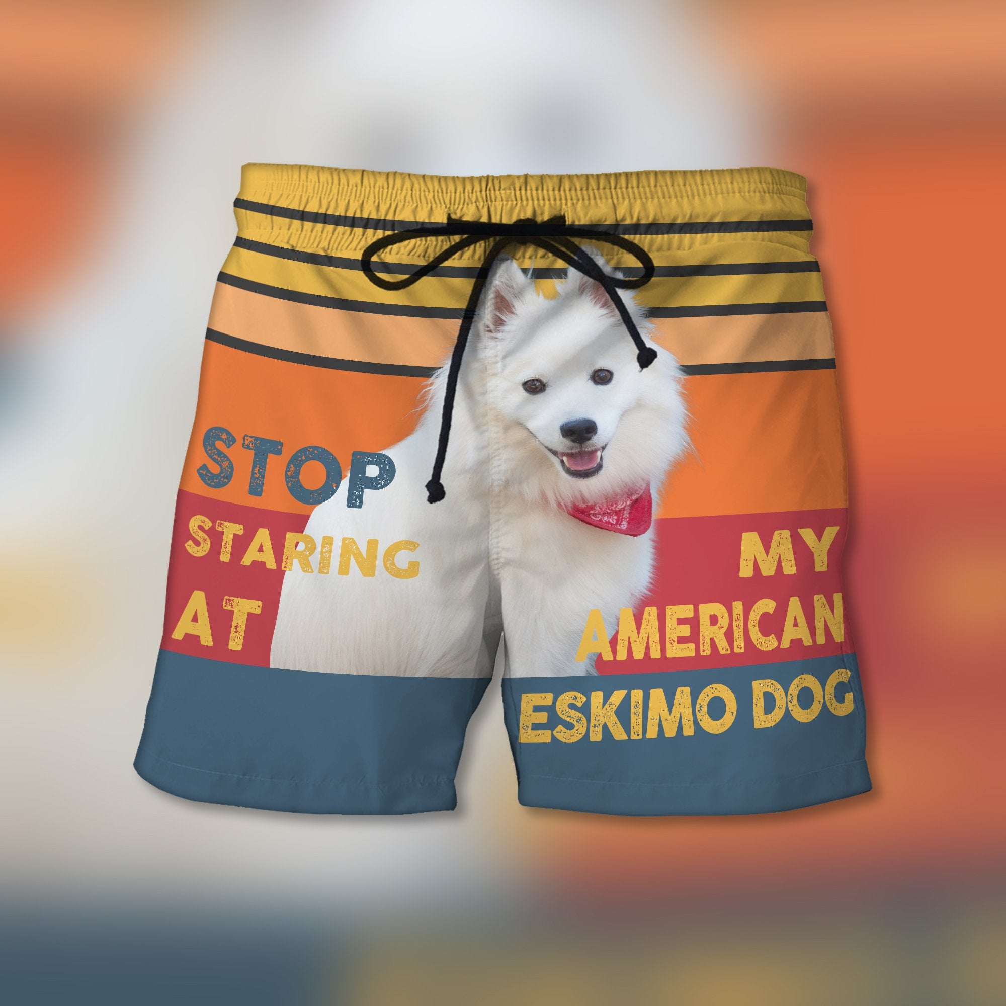 Stop Staring At My American Eskimo - Custom Trunks