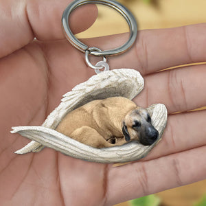 Anatolian Shepherd Dog1 Sleeping Angel Acrylic Keychain