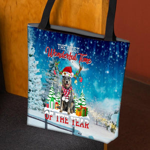 Australian Cattle Christmas Tote Bag