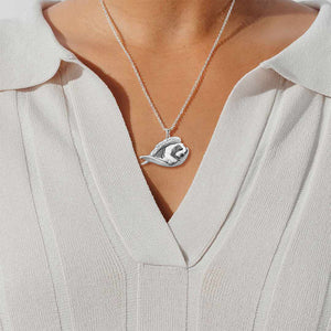 Basset hound Sleeping Angel Necklace