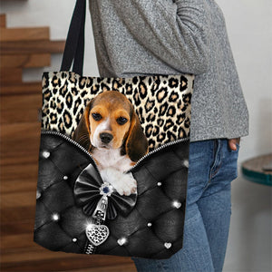 2022 New Release Beagle All Over Printed Tote Bag