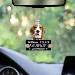 Beagle02 Personal Stalker Car Hanging Ornament