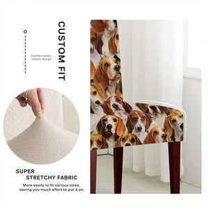 A Bunch Of Beagles Chair Cover/Great Gift Idea For Dog Lovers
