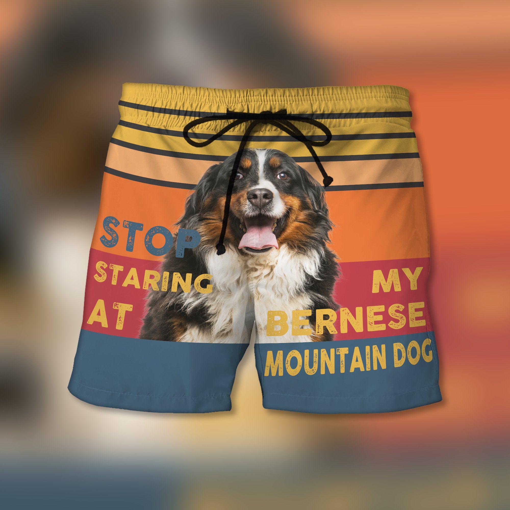 Stop Staring At My Bernese Mountain Dog - Custom Trunks
