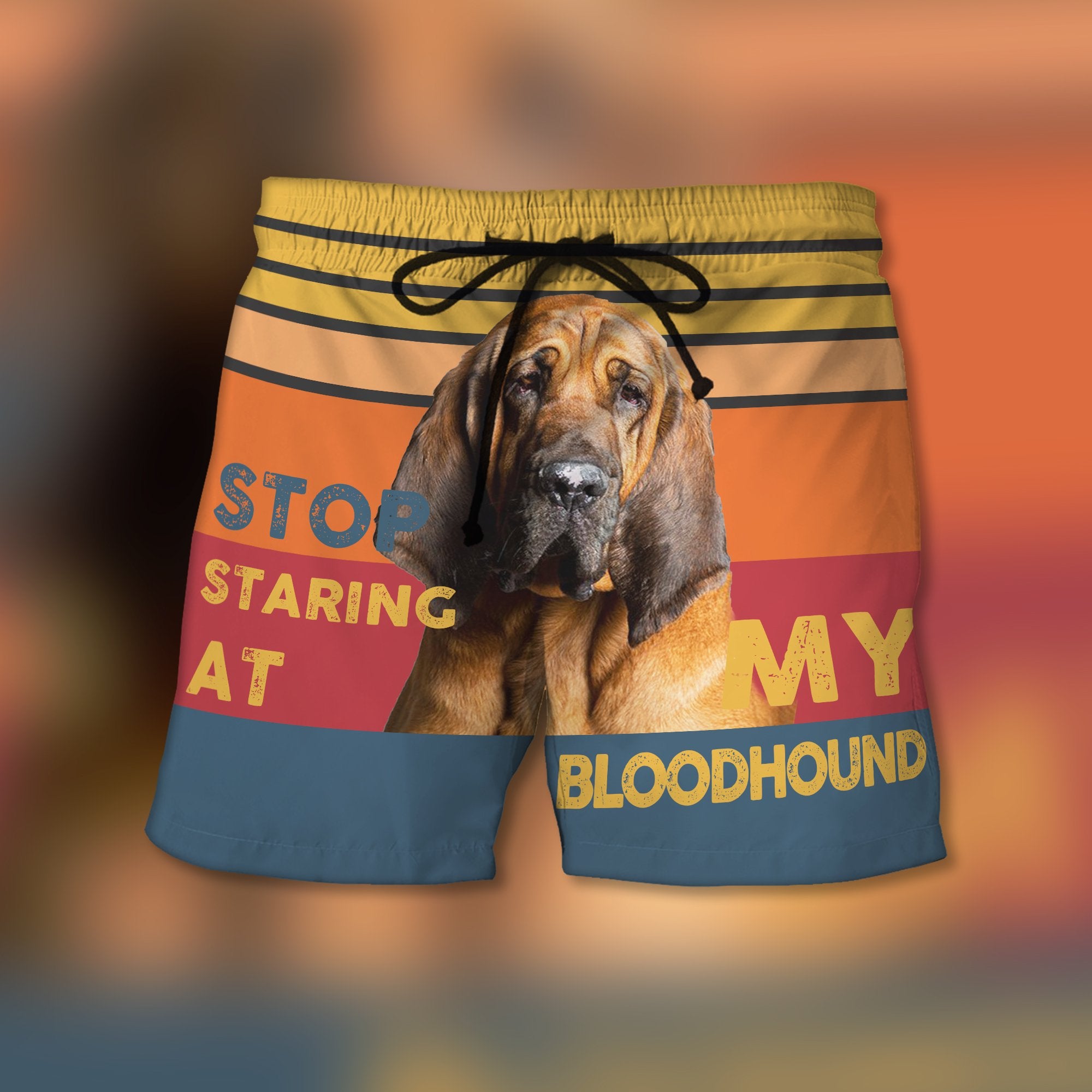 Stop Staring At My Bloodhound - Custom Trunks