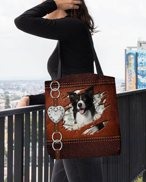 Border Collie Stylish Cloth Tote Bag