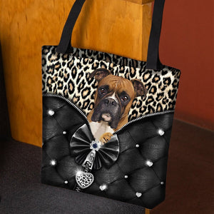 2022 New Release Boxer All Over Printed Tote Bag