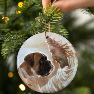 New Release -Boxer With God Porcelain/Ceramic Ornament