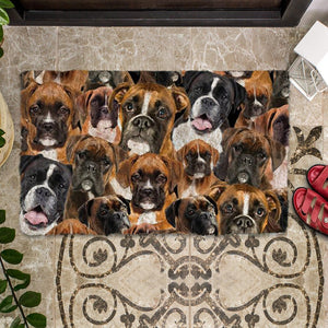 A Bunch Of Boxers Doormat
