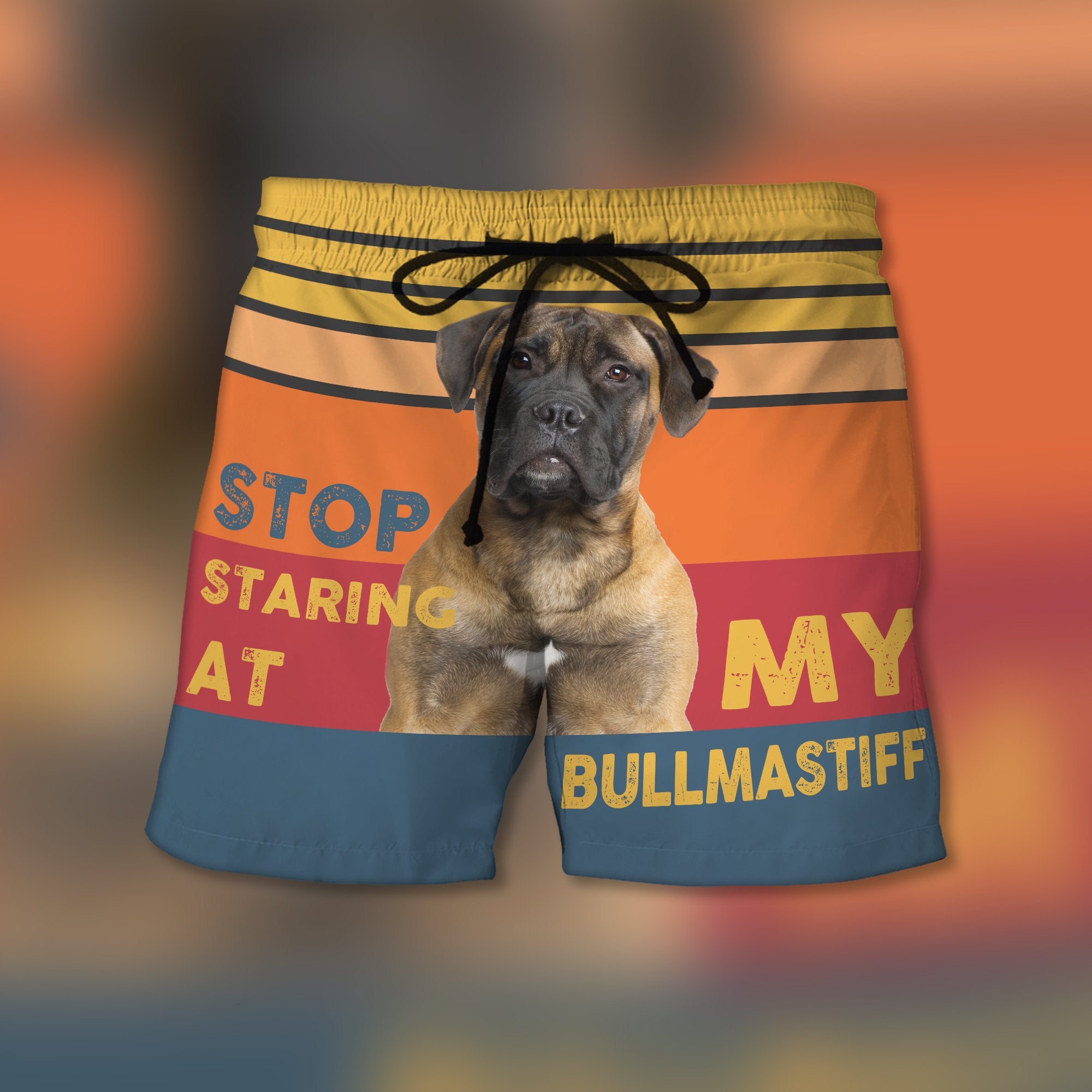 Stop Staring At My Bullmastiff - Custom Trunks