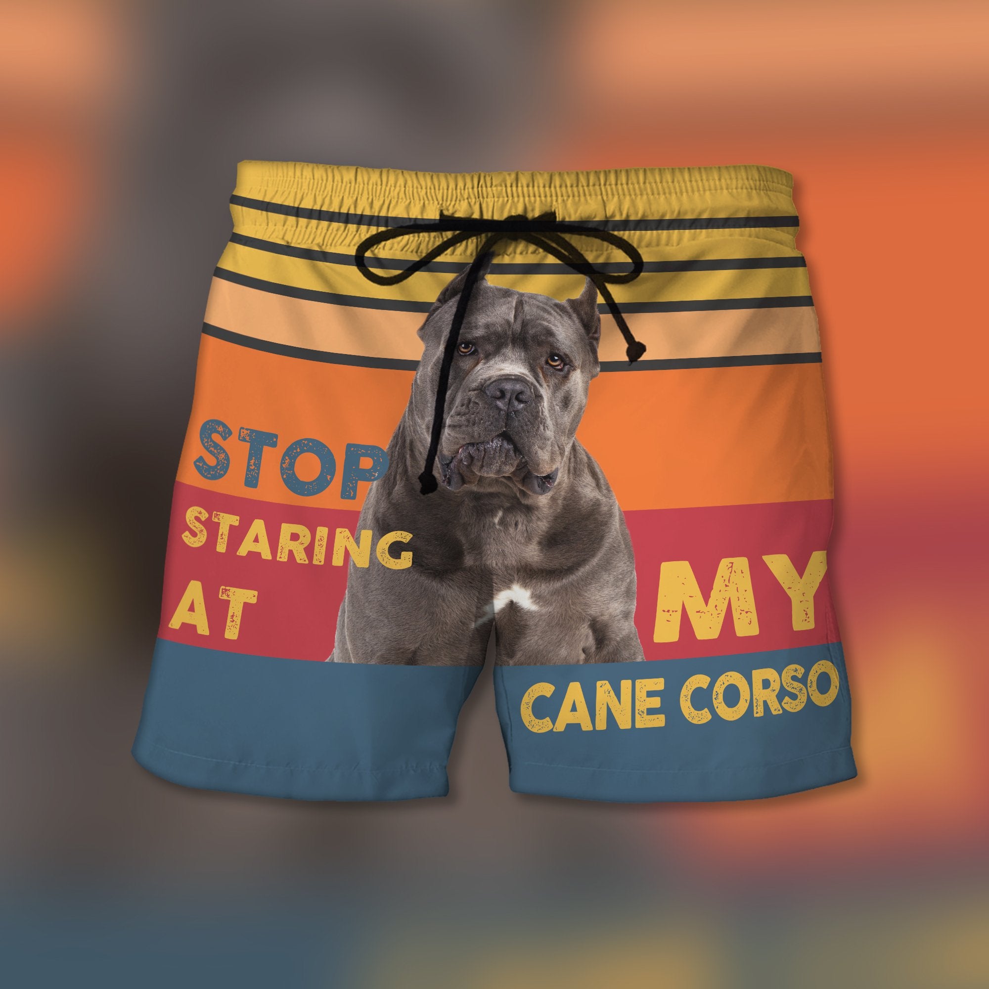 Stop Staring At My Cane Corso - Custom Trunks
