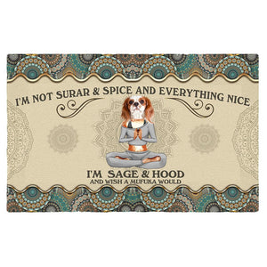 Wish A Mufuka Would-Cavalier King Charles Spaniel Doormat