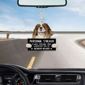 Cavalier King Charles Spaniel Personal Stalker Car Hanging Ornament