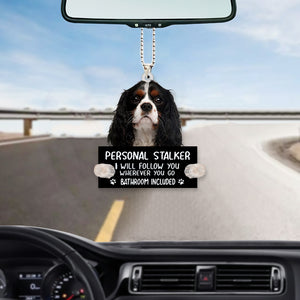Cavalier King Charles Spaniel02 Personal Stalker Car Hanging Ornament