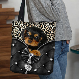 2022 New Release Cavalier King Charles Spaniel 2 All Over Printed Tote Bag