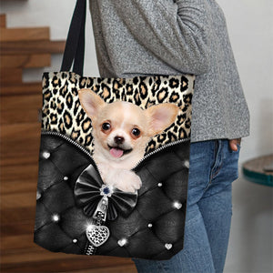 2022 New Release Chihuahua All Over Printed Tote Bag