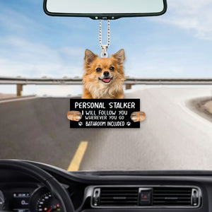 Chihuahua08 Personal Stalker Car Hanging Ornament
