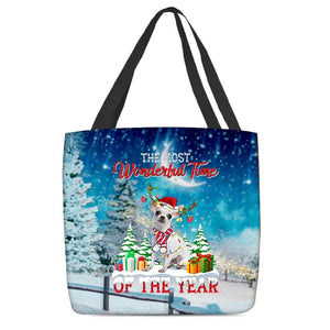 Chihuahua Christmas Tote Bag