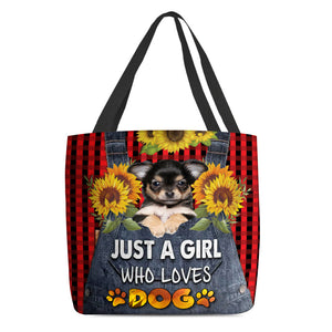 Chihuahua -Just A Girl Who Loves Dog Tote Bag