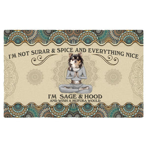 Wish A Mufuka Would-Chihuahua Doormat