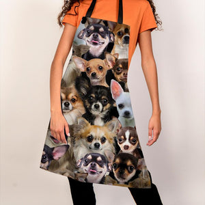 A Bunch Of Chihuahuas Apron/Great Gift Idea For Christmas