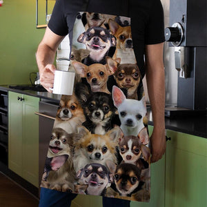 A Bunch Of Chihuahuas Apron/Great Gift Idea For Christmas