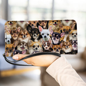 A Bunch Of Chihuahuas Clutch Purse