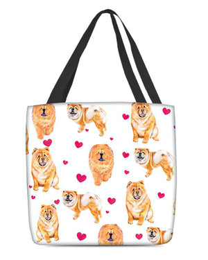 Cute Chow Chow Tote Bag