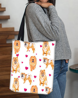 Cute Chow Chow Tote Bag