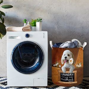 Cockapoo Laundry Today Or Naked Tomorrow Laundry Basket