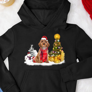 Unisex Merry Christmas Cockapoo Hoodie