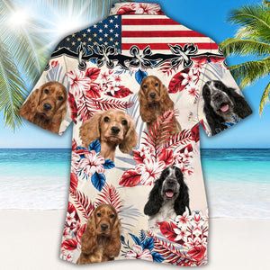 Cocker Spaniel Hawaiian Shirt