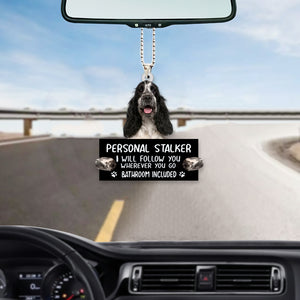 Cocker Spaniel 02 Personal Stalker Car Hanging Ornament