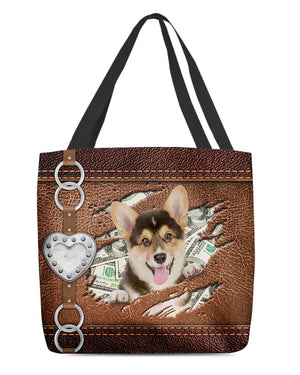 Corgi Stylish Cloth Tote Bag