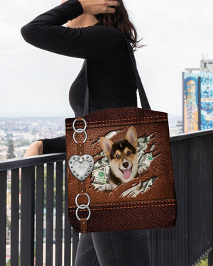 Corgi Stylish Cloth Tote Bag