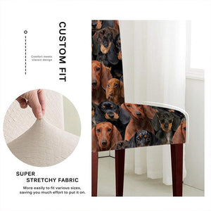 A Bunch Of Dachshunds Chair Cover/Great Gift Idea For Dog Lovers