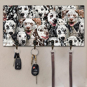 A Bunch Of Dalmatians Key Hanger