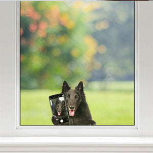 Do You Like My Selfie - Belgian Shepherd Car/ Door/ Fridge/ Laptop Sticker V1