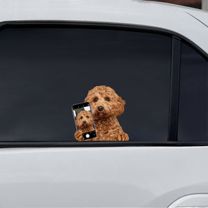 Do You Like My Selfie - Cavapoo Car/ Door/ Fridge/ Laptop Sticker V1