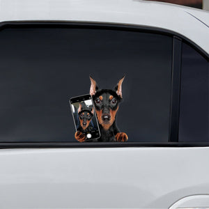 Do You Like My Selfie - German Pinscher Car/ Door/ Fridge/ Laptop Sticker V1