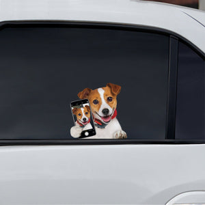Do You Like My Selfie - Jack Russell Terrier Car/ Door/ Fridge/ Laptop Sticker V1