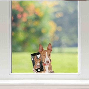 Do You Like My Selfie - Podenco Canario Car/ Door/ Fridge/ Laptop Sticker V1