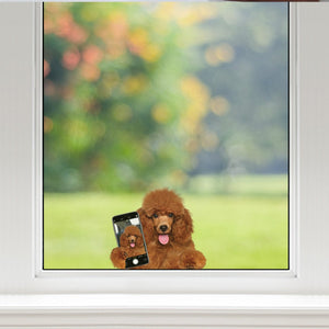 Do You Like My Selfie - Poodle Car/ Door/ Fridge/ Laptop Sticker V1